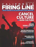 Product Description: CRPA Firing Line magazine is the official bimonthly publication of the California Rifle & Pistol Association.</br>Get interesting membership news, legislative and legal updates, articles and interviews about and with shooters and hunters, coverage of events and shooting matches, tips, tricks and more.</br>You'll receive this publication with your membership but if you'd like to purchase additional or back-issues you can do so here.</br> CRPA Firing Line (multiple issues available)
