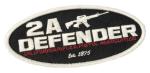 Product Description: Show your support by purchasing the CRPA 2A Defender patch. Option available as a sewn embroidered patch or embroidered patch with velcro backing.</br> 2A Defender Patch