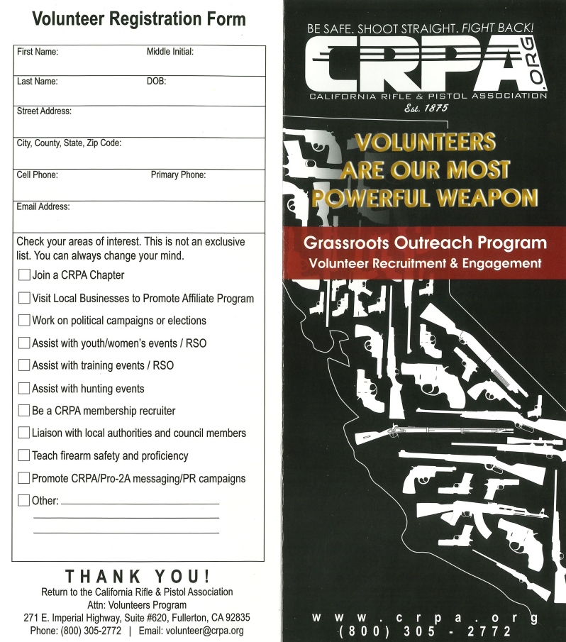 Volunteer Brochure
