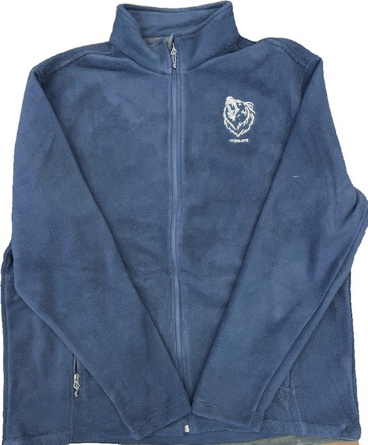 Product Description: Stay warm and cozy this seasonin our Fierce About Freedom zip up fleece jacket. It makes a perfect gift and comes inblue or black. Looks great dressed down or dressed up.</br> Fierce about Freedom fleece zip up