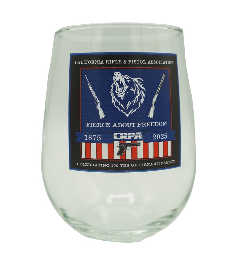 Product Description: CRPA 150th Anniversary Wine Glass</br> CRPA 150th Anniversary Wine Glass