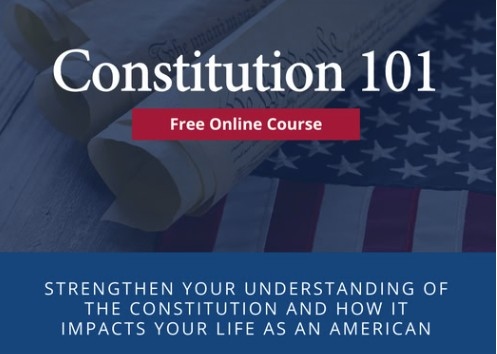 Product Description: Need a little refresher on the Constitution? Want to get more details that maybe you forgot? Or do you have people in your life who would benefit from this eduction? Hillsdale College is offering this FREE 10-session course on the Constitution. It is in-depth and a great way to learn how to defend what you believe with real originalist viewpoint. Just click this link and get started today.</br></br>Constitution 101: The Meaning and History of the Constitution | Hillsdale College Online Courses</br> FREE U.S. Constitutional Course